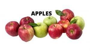 APPLES ARE GOOD FOR YOUR APPLES