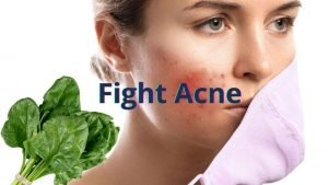 Spinach fight Acne Spinach fight Acne